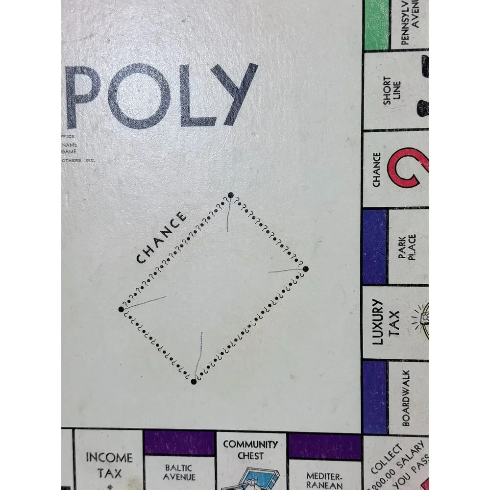 Hasbro vtg monopoly